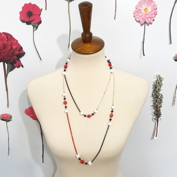 • Vintage • Patriotic Necklace - Picture 2 of 5